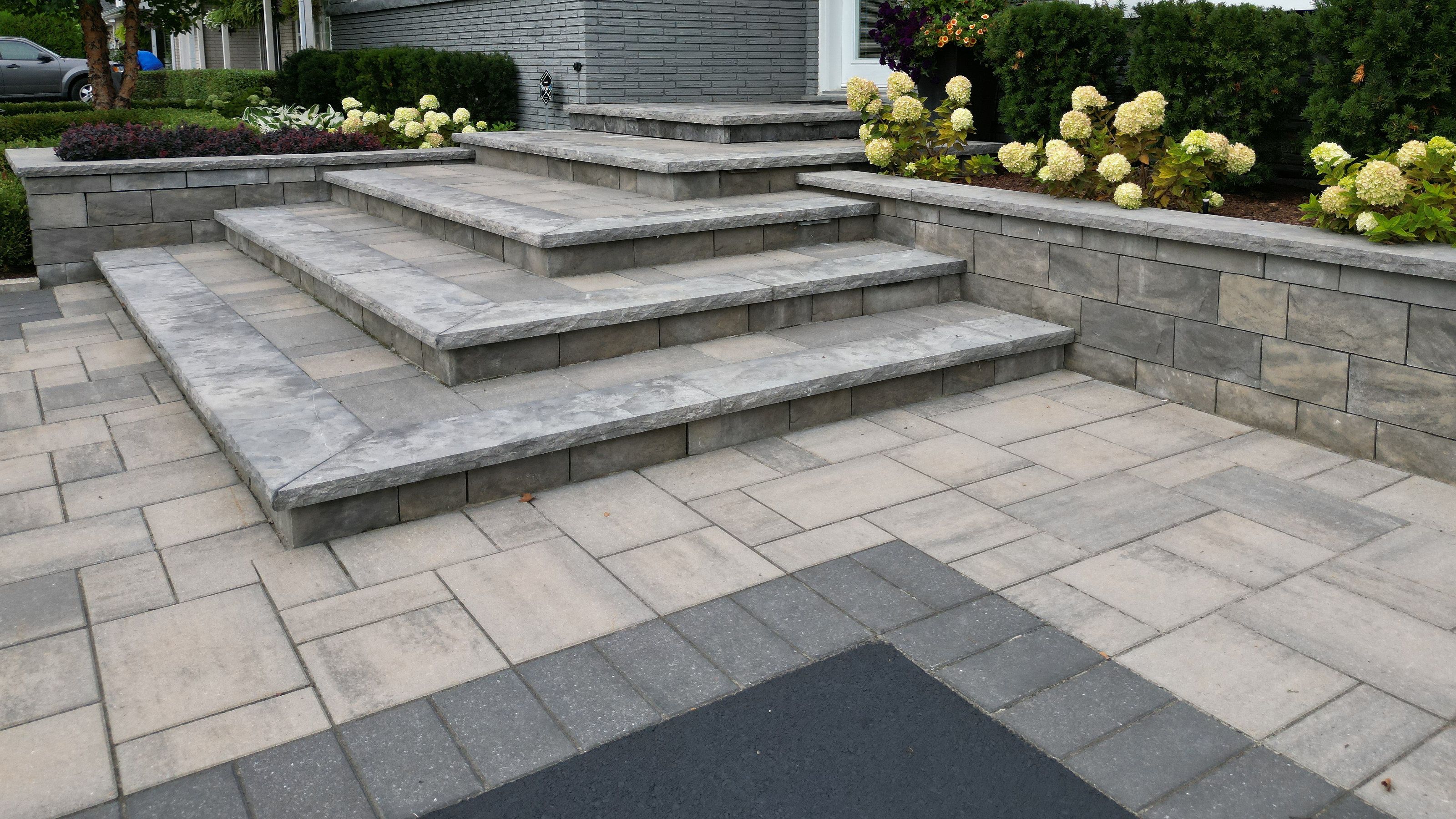 Front steps and entrance design