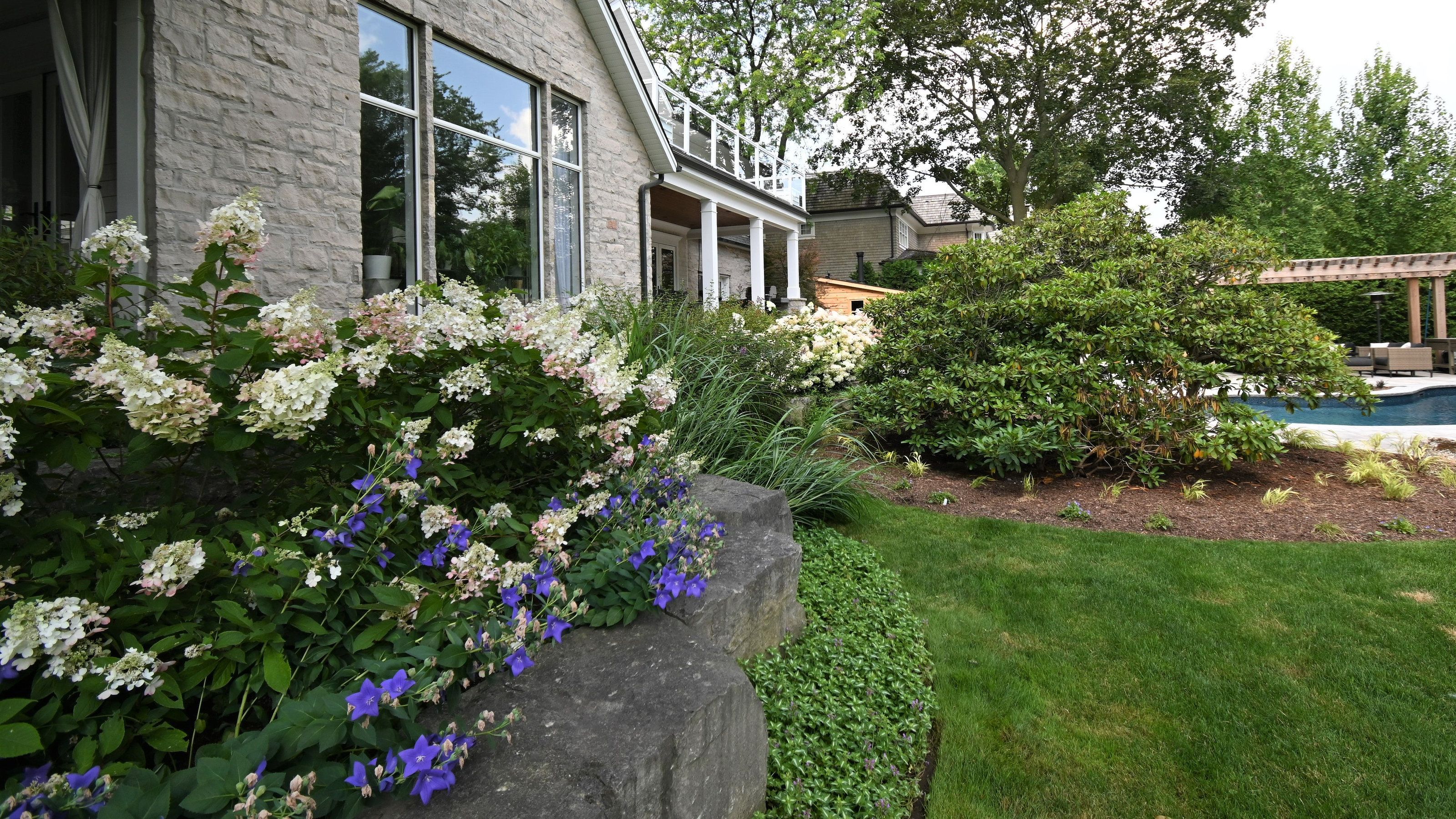 Front yard garden design