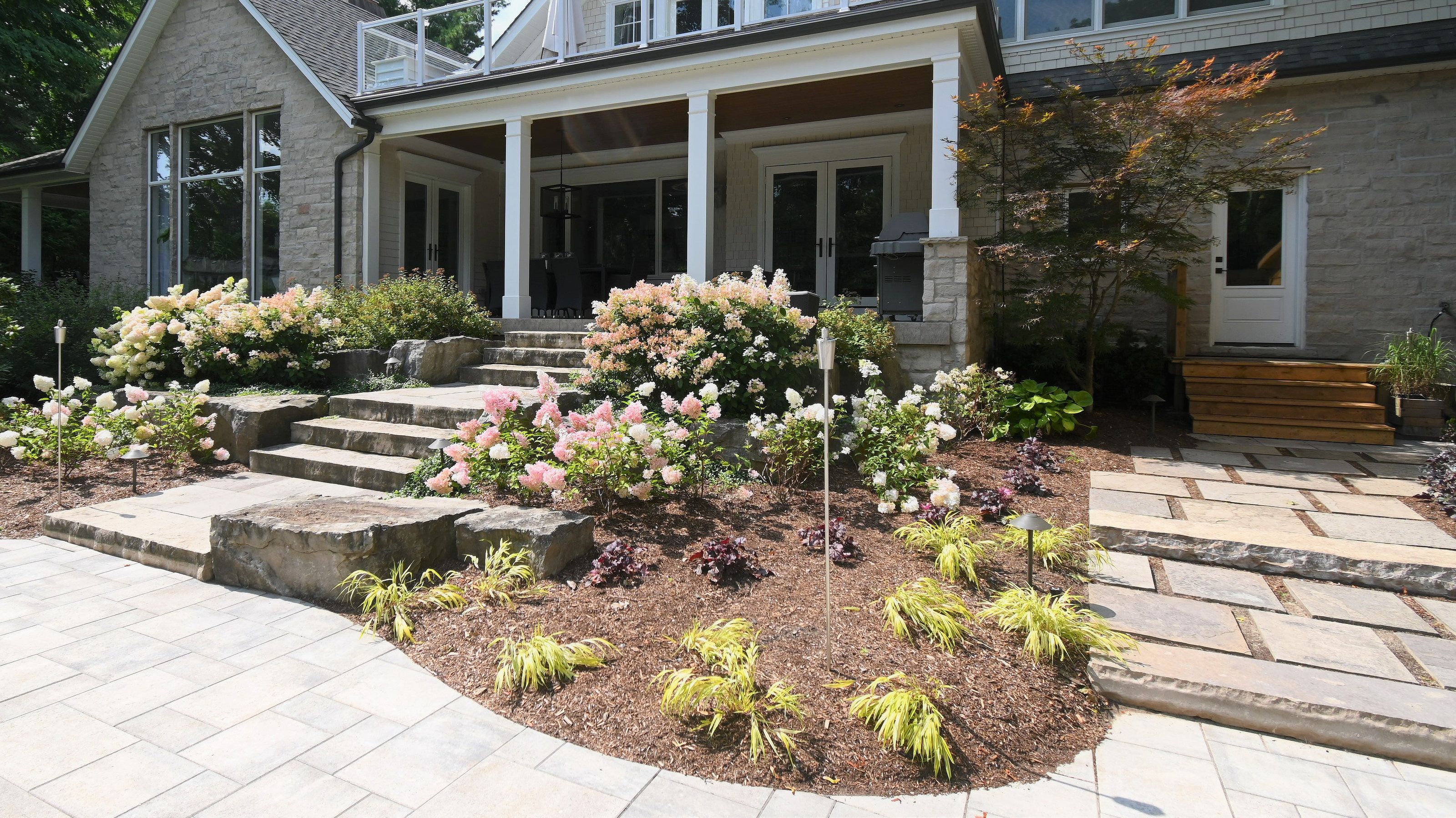 Garden Steps at Backyard Paradise