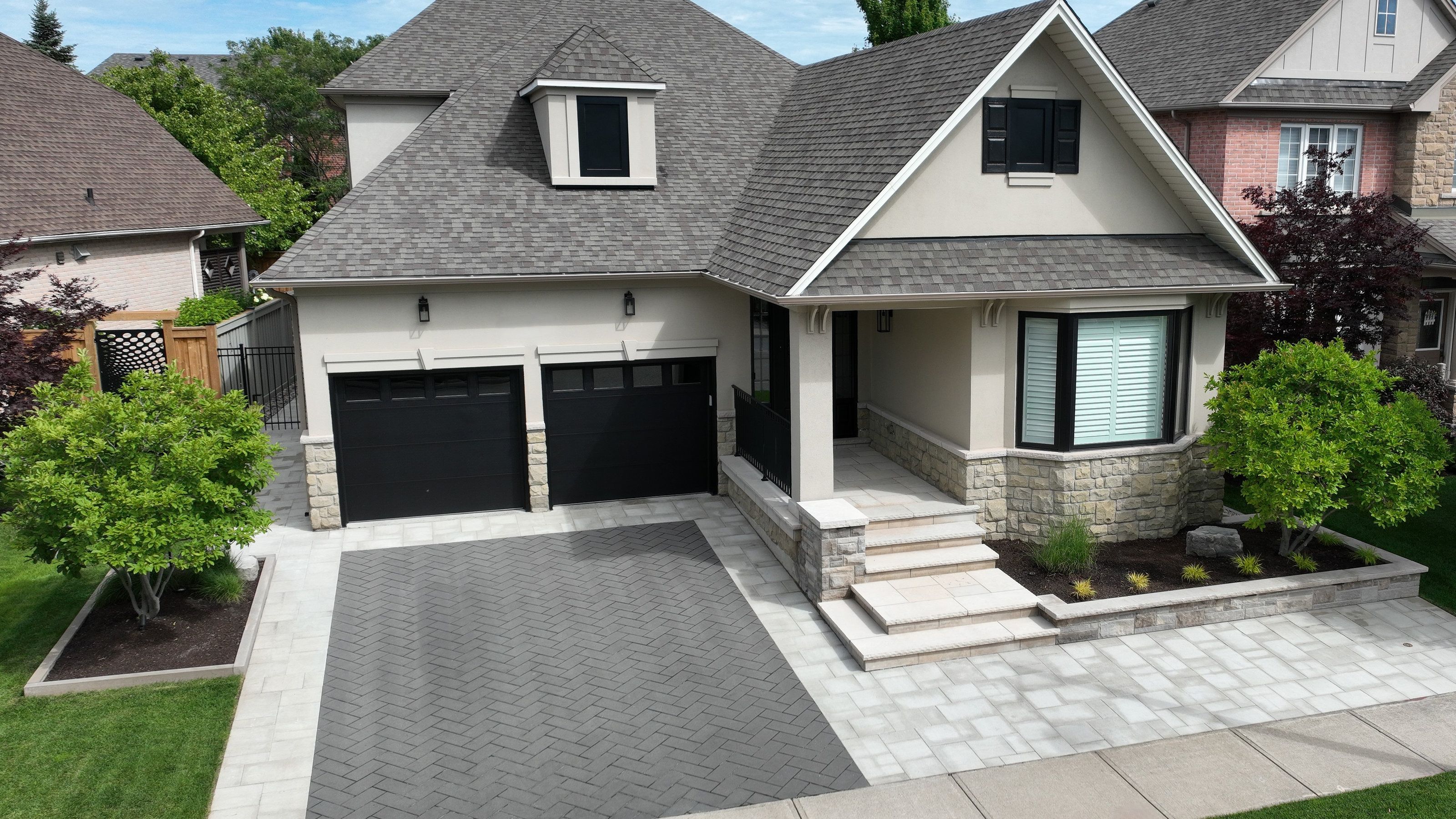 Welcome Home View in Curbside Charm Project