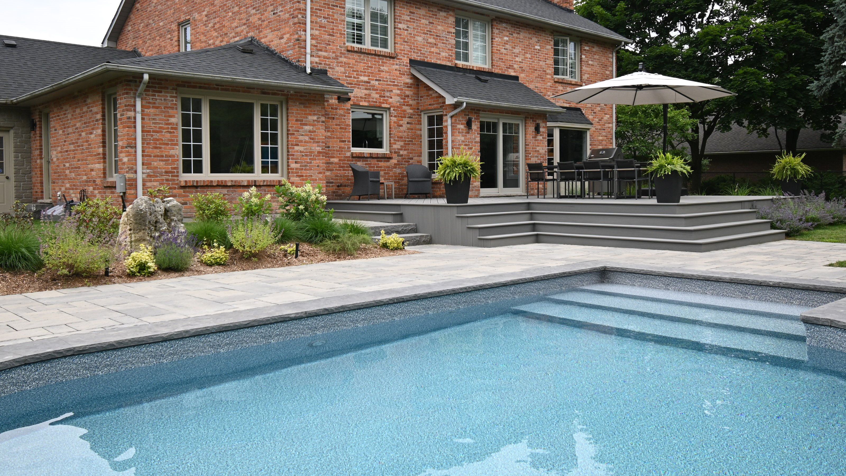 Expansive Deck at Staycation Resort Project