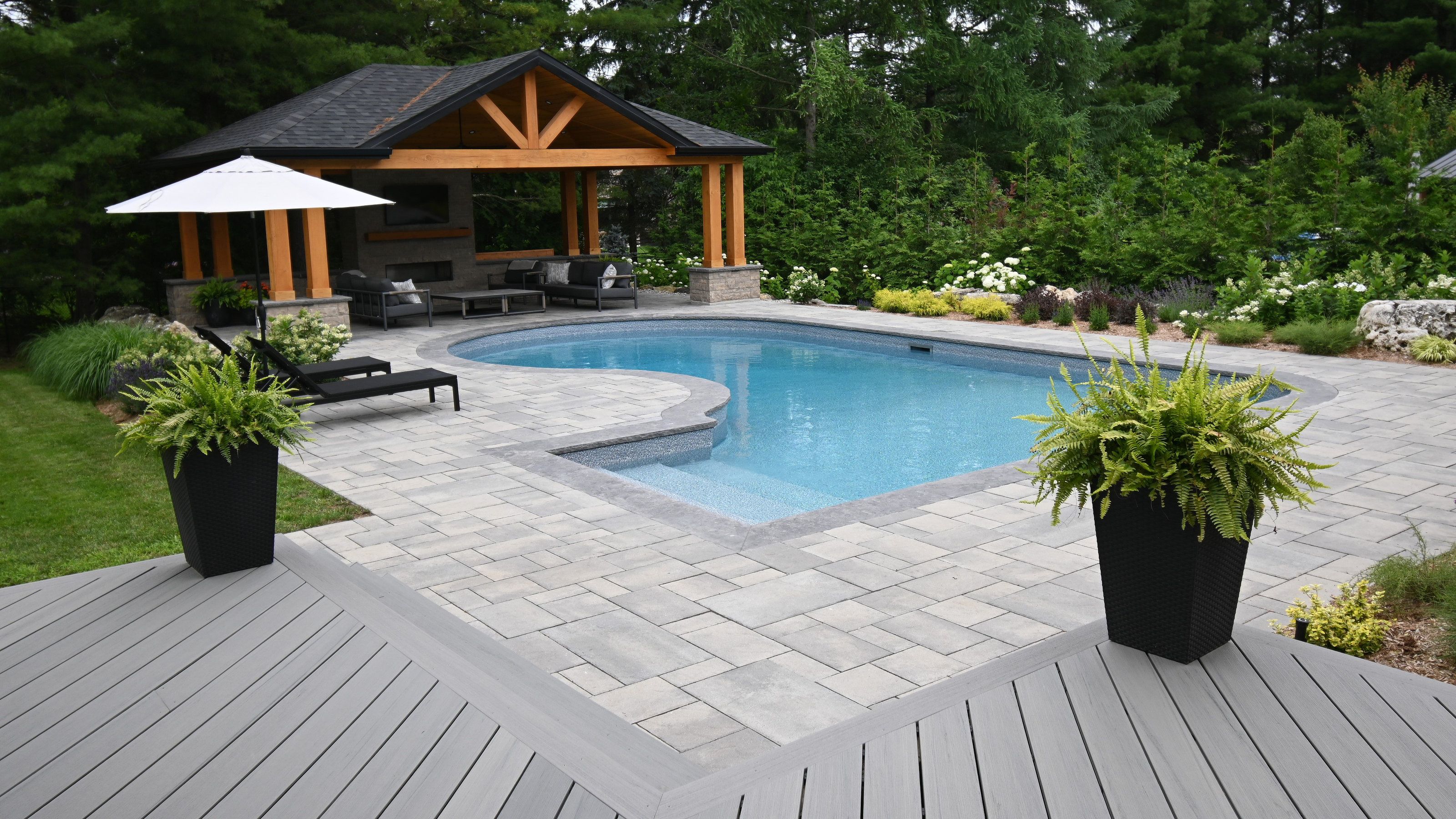 Custom Swimming Pool at Staycation Resort