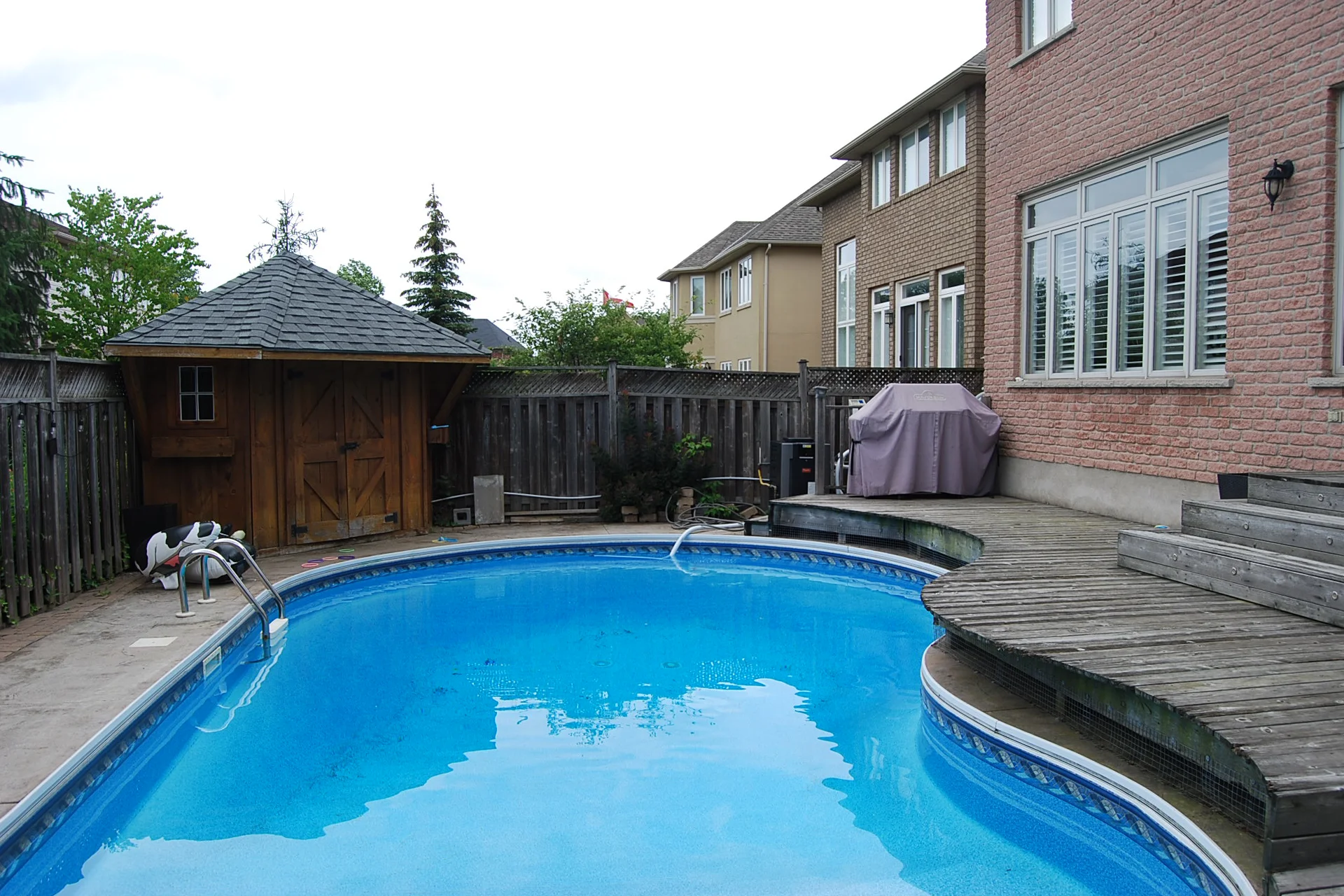 Before - Swimming pool renovations