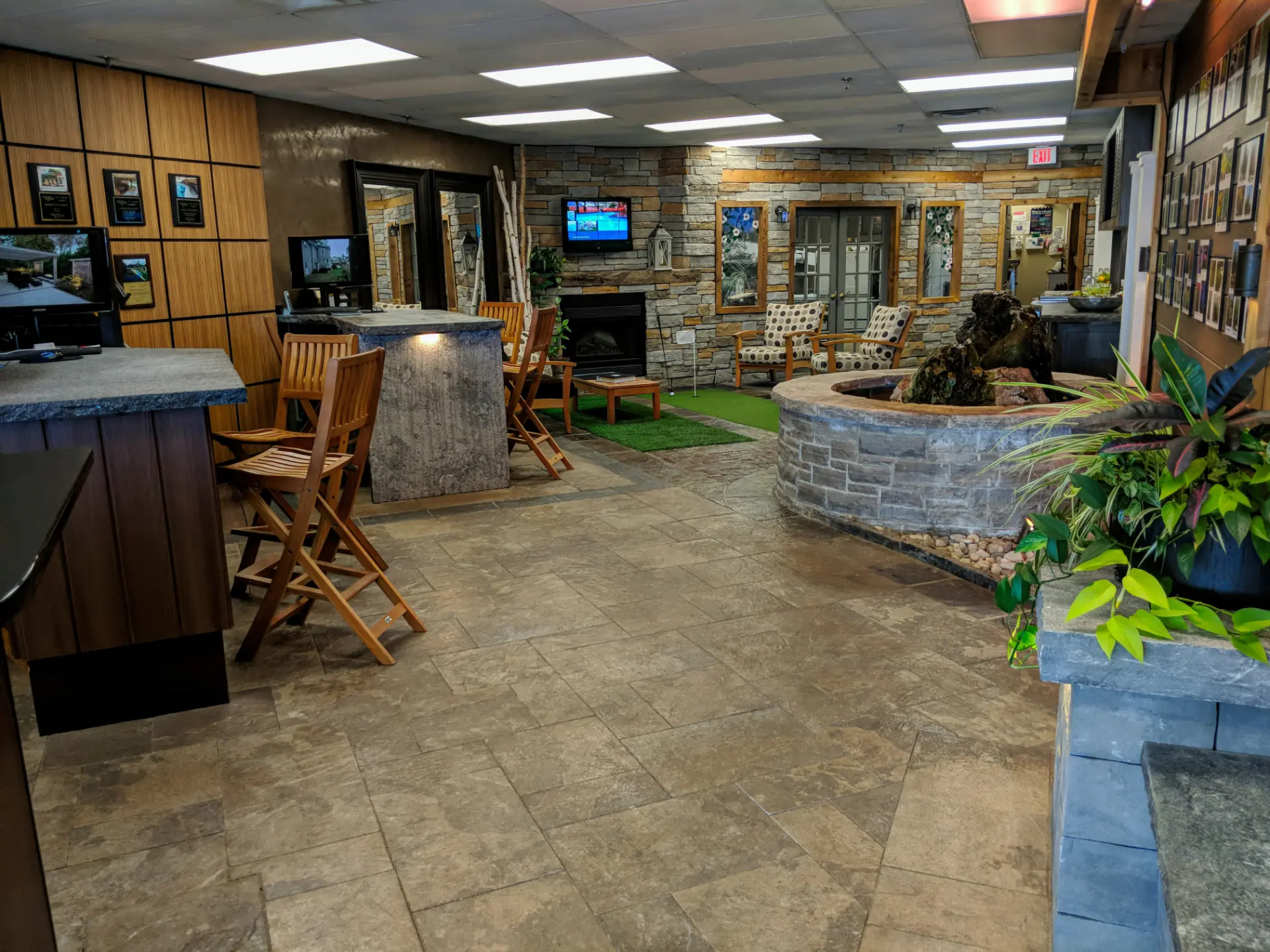 Landscaping Showroom in Burlington, Ontario